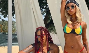 Ludmilla e namorada quebram tudo ao som de funk proibidão em vídeo