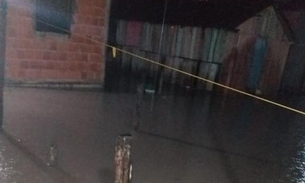 Tempestade causa mais de 70 ocorrências de desabamentos e alagações em Manaus