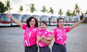 Outubro Rosa coloca ônibus em campanha e alerta sobre câncer de mama