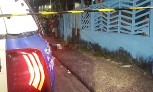 Homem é assassinado na frente da casa da namorada por grupo armado em Manaus