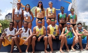 Praia da Ponta Negra foi palco do Circuito Brasileiro de Vôlei de Praia Sub-21