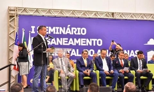 Josué Neto agradece compromisso da Funasa de melhorar taxas de saneamento do AM