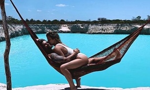 Bruno Gagliasso e Giovanna Ewbank mostram momento íntimo em lugar paradisíaco