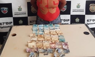 Mulher furta quase R$ 2 mil de idoso e esconde cédulas dentro das partes íntimas no Amazonas