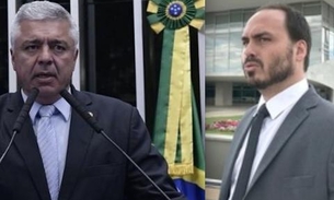 Carlos Bolsonaro e Major Olimpio trocam insultos nas redes sociais