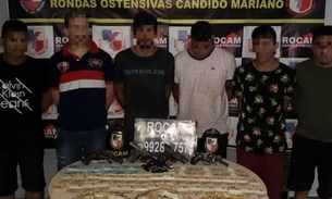 Grupo oferece R$ 13 mil de suborno a PMs ao ser pego com armas em festa em Manaus