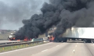 Mulher e bebê são mantidos reféns após assalto em Viracopos, 2 são mortos