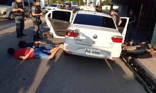 Polícia prende grupo suspeito de realizar arrastões na zona Oeste de Manaus 