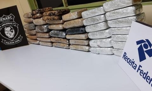 40 tabletes de drogas são apreendidos em embarcações no Amazonas