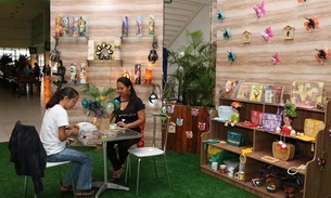 Expositores aliam arte com sustentabilidade II Simpósio Internacional de Gestão Ambiental