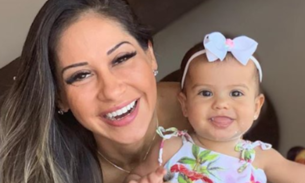 Mayra Cardi faz festa de um ano da filha com cardápio fitness