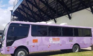 Ônibus da Mulher oferece atendimento sobre violência doméstica em Manaus