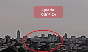 Vídeo mostra aeronave decolando e caindo minutos depois em BH