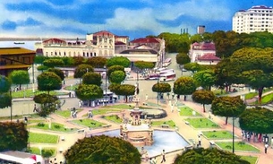 Exposição ‘Manaus 350’ celebra aniversário da cidade com imagens históricas da capital