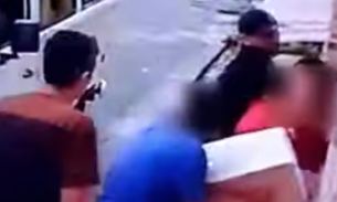 Violentos, assaltantes rendem entregadores em porta de residência em Manaus