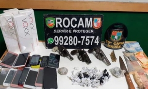 Durante revista, presos confessam que ordenavam assaltos de dentro da cadeia no Amazonas