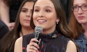 Larissa Manoela revela que usa fralda em shows 