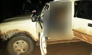 Pai, filho e genro são encontrados mortos dentro de carro em garimpo ilegal