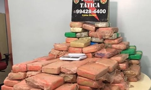 Polícia encontra depósito com mais de 100 kg de drogas em Manaus