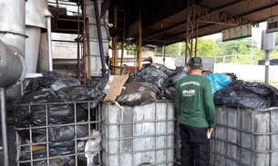 Empresa é multada em R$ 100 mil por descarte irregular de resíduos industriais em Manaus