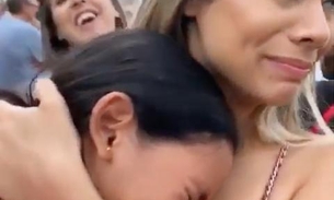 Irmã de Lexa cai no choro e emociona a internet ao ter sonho realizado por funkeira