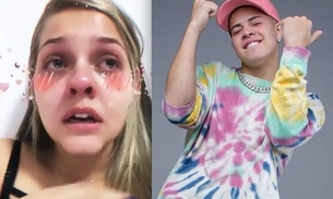 Ex-namorada de MC Jottapê expõe traição em vídeo aos prantos