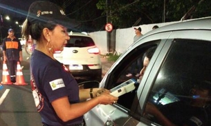 Motorista é detido e outros 26 são flagrados por embriaguez em Manaus