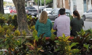 Praça de Manaus ganha paisagismo em parceria público-privada