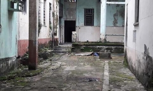 A caminho da escola, garota é arrastada e estuprada no prédio da Santa Casa em Manaus