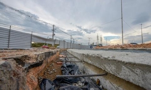 Obras avançam no Distrito Industrial e alteram o trânsito em Manaus