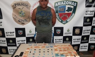 Tráfico: Homem é preso com drogas em barco no Amazonas