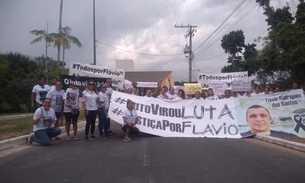 Polícia realiza reconstituição do ‘Caso Flávio’ em Manaus