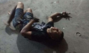 Em Manaus, suspeito de roubar fios elétricos tem braço quebrado por populares 