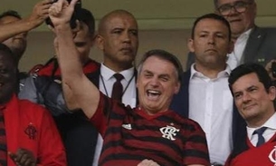 'Hoje todos nós somos Flamengo’, diz Bolsonaro 