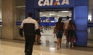 Caixa abre mais cedo na segunda-feira para saques do FGTS 