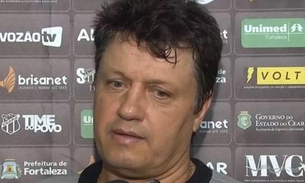 Após perder de goleada para o Flamengo, técnico do Ceará é demitido