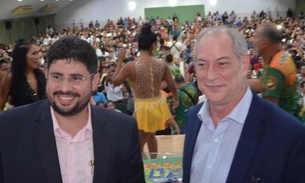 Ciro Gomes indica Hissa Abrahão como pré-candidato a prefeito de Manaus 