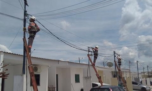 Conjunto habitacional é flagrado com desvio de energia em 50 casas e dono é preso em Manaus