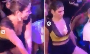Vivian Amorim rebola freneticamente em festa de Gkay; vídeos