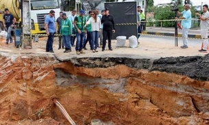 Trânsito na Djalma Batista deve ser normalizado neste fim de semana, diz Arthur 