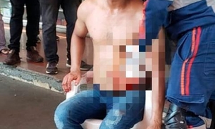 Homem é esfaqueado durante assalto em Manaus 
