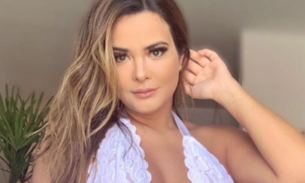 Algemada, Geisy Arruda 'joga' bumbum gigante na cara de seguidores 