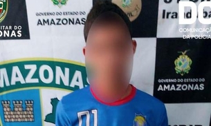 Suspeito de homicídio é preso após ameaçar mulher com faca no Amazonas