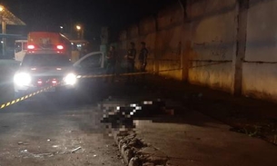 Homem dorme na calçada do T5 e é esmagado por ônibus em Manaus