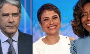Em meio a cortes na Globo, Bonner, Glória Maria e Sandra Annenberg sofrerão mudanças no contrato