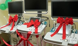 Em Manaus, FCecon recebe aparelhos de ultrassom para agilizar diagnósticos do câncer