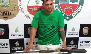 Polícia Militar detém suspeito com espingarda no Amazonas 