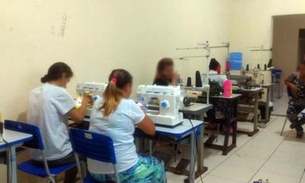Internas do semiaberto concluem curso de corte e costura em Manaus 