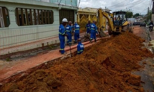 Nova rede de esgoto vai beneficiar 4 mil pessoas em Manaus 