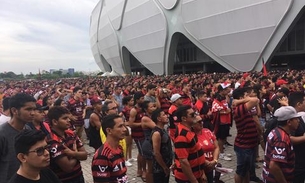 Torcida rubro-negra lota Arena da Amazônia em final de Mundial de Clubes 